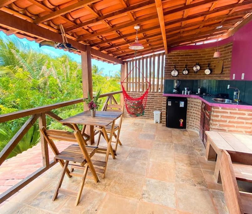 Apartamento Floreal Amontada Exterior foto